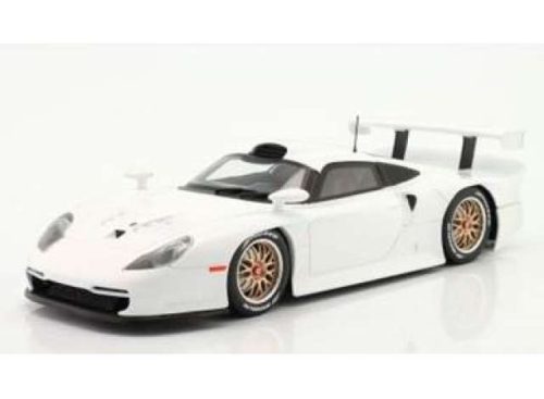 1:18 1997 Porsche 911 GT1 Plain Body, fehér