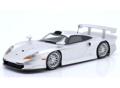 1:18 1997 Porsche 911 GT1 Street Version, ezüst