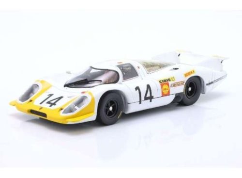 1:18 1969 Porsche 917 LH #14 Stommelen/Ahrens jr. 24h LeMans, fehér/sárga