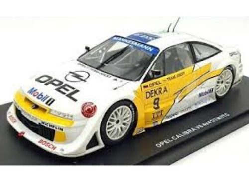 1:18 1995 Opel Calibra V6 4x4 #9 Manuel Reuter Race- DTM/ITC, fehér/sárga