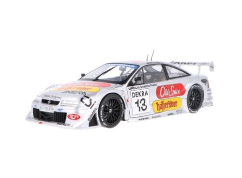 1:18 1996 Opel Calibra V6 4x4 #13 Gianni Guidici, ITC Team Rosberg, ezüst/piros/fehér