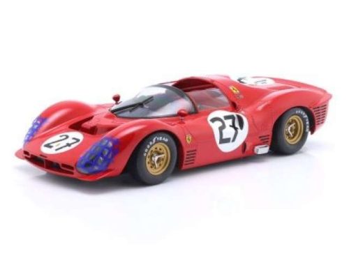 1:18 1966 Ferrari 330 P3 Spider #27 24hrs Le Mans Ginther/Rodriguez, piros