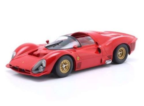 1:18 1967 Ferrari 330 P3 Spider Plain Body Version, piros