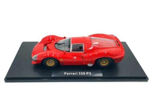 1:18 1966 Ferrari 330 P3 Coupe *Plain Body Edition*, piros