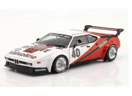 1:18 1980 BMW M1 Procar #40 Hans-Joachim Stuck Winner Monaco Procar Series, piros/fehér