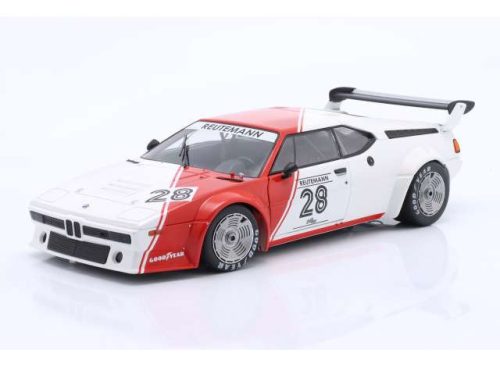 1:18 1980 BMW M1 ProCar #28 Carlos Reutemann ProCar Series, fehér/piros