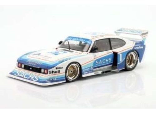 1:18 1979 Ford Capri Turbo Gr.5 #52 Herald Ertl DRM Champion, fehér/kék