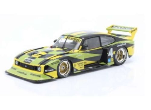 1:18 1980 Zakspeed Ford Capri Turbo Gr.5 #4 Jürgen Hamelmann DRM, zöld/fekete/sárga