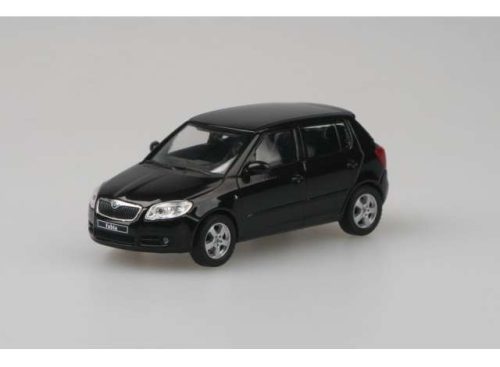 1:43 2006 Skoda Fabia II, magic fekete metallic