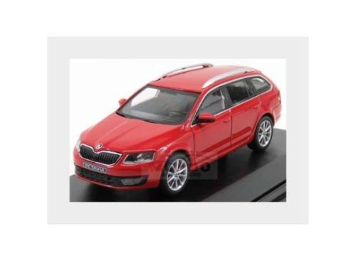 1:43 2013 Skoda Octavia III Combi, corrida piros