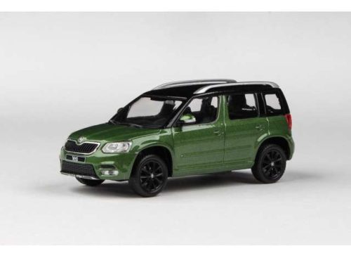 1:43 2013 Skoda Yeti FL, cosmic zöld metallic