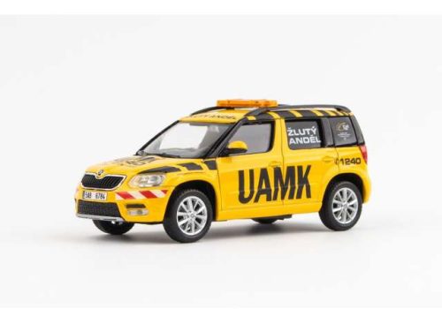 1:43 2013 Skoda Yeti FL *UAMK*, sárga/fekete