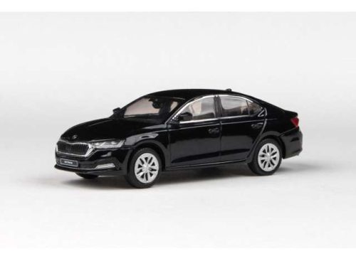 1:43 2020 Skoda Octavia IV, fekete crystal metallic