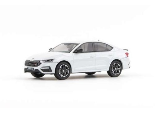 1:43 2020 Skoda Octavia IV RS, moon fehér metallic