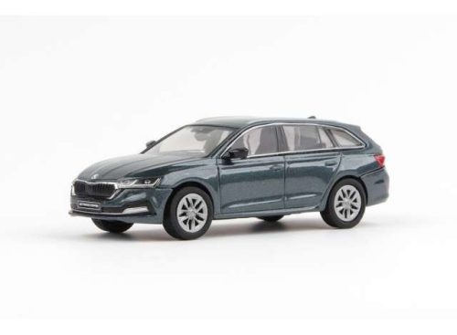 1:43 2020 Skoda Octavia IV Combi, graphite szürke metallic