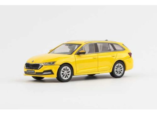 1:43 2020 Skoda Octavia IV Combi, telecom sárga