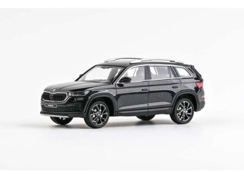 1:43 2021 Skoda Kodiaq FL, magic fekete metallic