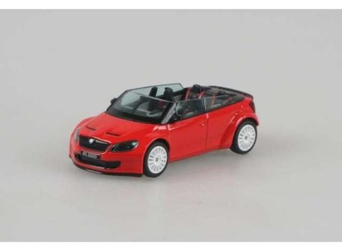 1:43 2011 Skoda Fabia II FL RS2000 Concept, piros