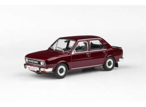 1:43 1982 Skoda 120L, maroon piros