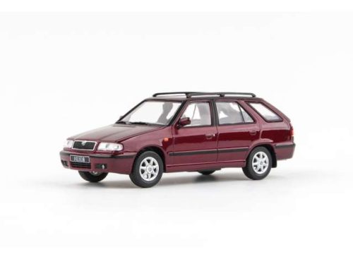 1:43 1998 Skoda Felicia FL Combi, hotchili piros metallic