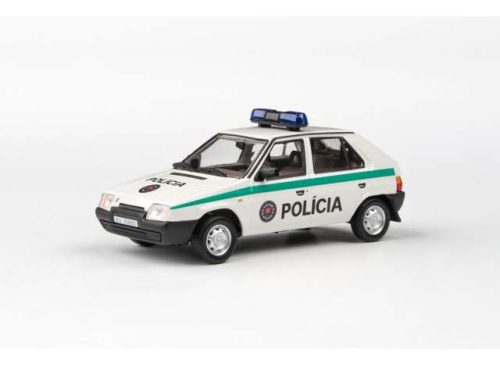 1:43 1988 Skoda Favorit 136L Police SR, fehér/zöld