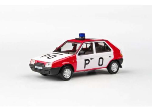 1:43 1988 Skoda Favorit 136L , Fire Brigade, fehér/piros