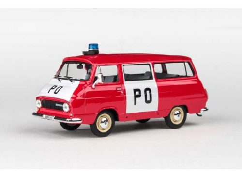 1:43 1974 Skoda 1203 Fire Brigade, piros/fehér