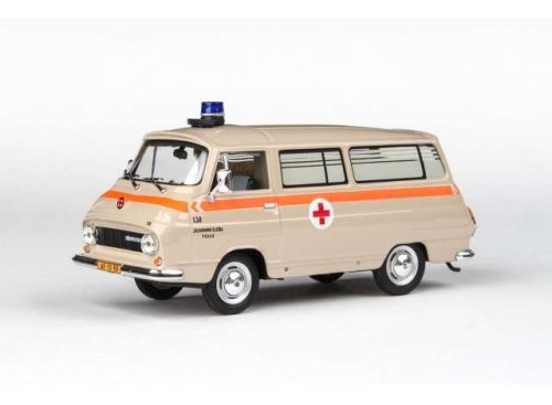 1:43 1974 Skoda 1203 EMS of Prague 138, beige/narancs