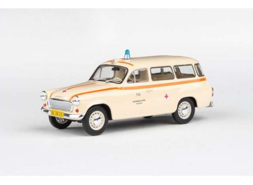 1:43 1964 Skoda 1202 EMS of Prague 134, beige/narancs