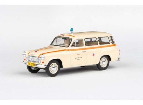 1:43 1964 Skoda 1202 EMS of Prague 155, beige/narancs