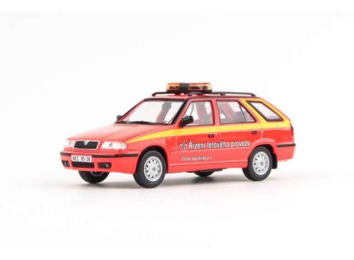 1:43 1998 Skoda Felicia FL Combi Air Navigation Service, piros/sárga