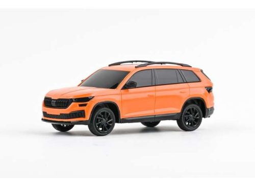 1:43 Skoda Kodiaq FL- Plastic Car, narancs