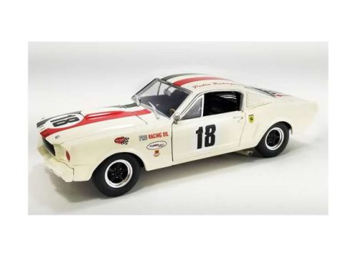 1:18 1965 Shelby GT350R #18 Pedro Rodriguez, fehér