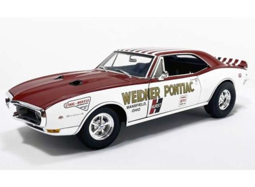 1:18 1968 Pontiac Firebird  First Ram Air II, *Weidner Pontiac*, fehér/piros