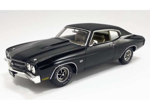 1:18 1970 Chevrolet Chevelle SS 454, fekete