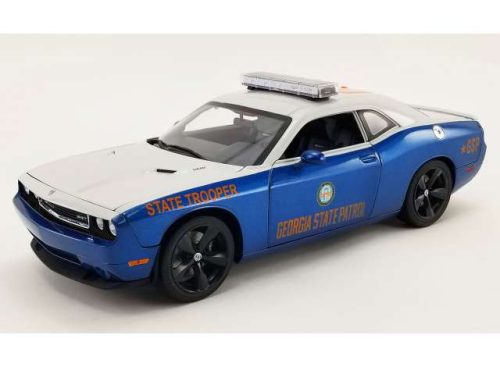 1:18 2010 Dodge Challenger SRT8 *Georgia State Patrol*, kék/fehér