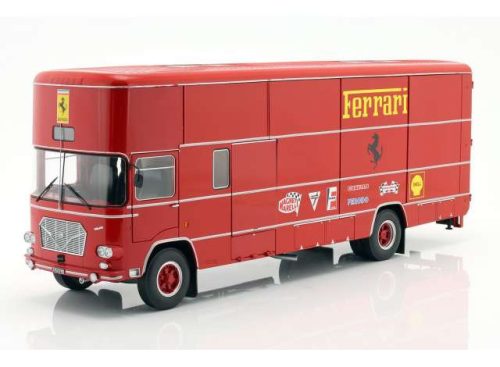 1:18 1967 Fiat OM 150 Ferrari Race Truck, piros