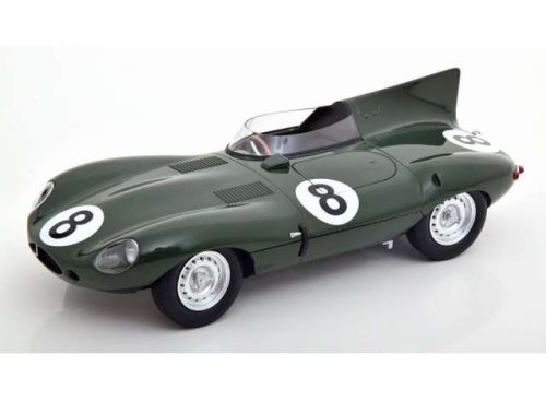 1955 Jaguar D-Type Longnose #8 Beauman/Dewis 24h Le Mans, zöld