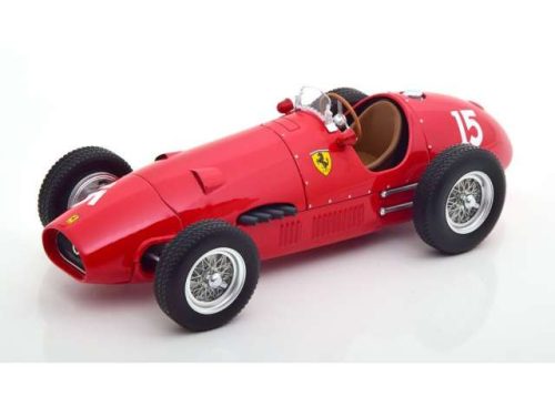 1:18 1952 Ferrari 500 F2 #15 Ascari Winner GP England World Champion, piros