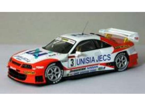 1:43 1998 Nissan Skyline R33 JGTC  Unsia Jecs #3, fehér/piros