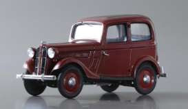 1:43 1938 Datsun 17 Sedan, dark piros