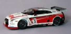 1:43 2010 Nissan GT-R GT1 Swiss Racing Team #3, fehér/piros