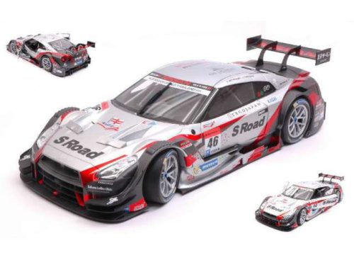 1:18 2015 Nissan  GT-R *S Road Mola* Super GT500 Rd.3 Thailand Winner, ezüst/piros/fekete