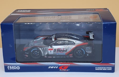 Nissan Skyline GT-R Super GT500 (R33) S Road Mola #1 Autobacs Nismo Festival 1:43 2011 - Ebbro 44679 Modell