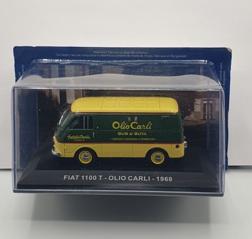 Fiat 1100T Olio Carli 1968 1:43 Die Cast Club Eaglemoss Modell