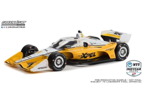 2022 #3 Scott McLaughlin Team Penske *NTT IndyCar*, sárga/fehér