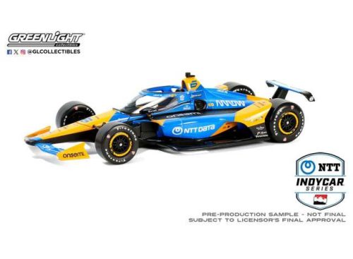 1:18 #6 David Malukas/Arrow McLaren, TBD *NTT Indycar*, kék/sárga