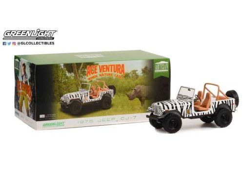 1:18 1976 Jeep CJ-7 *Ace Ventura When Nature Calls 1995*, 