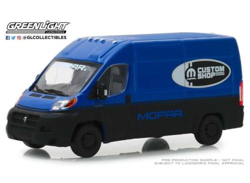 1:43 2018 Ram ProMaster 2500 Cargo High Roof *Mopar Custom Shop*, kék