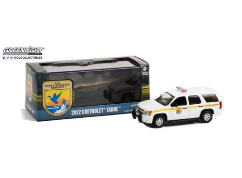 1:43 2012 Chevrolet Tahoe U.S. Fish & Wildlife Service Law Enforcement, fehér